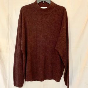 Geoffrey Beene XXL burgundy sweater